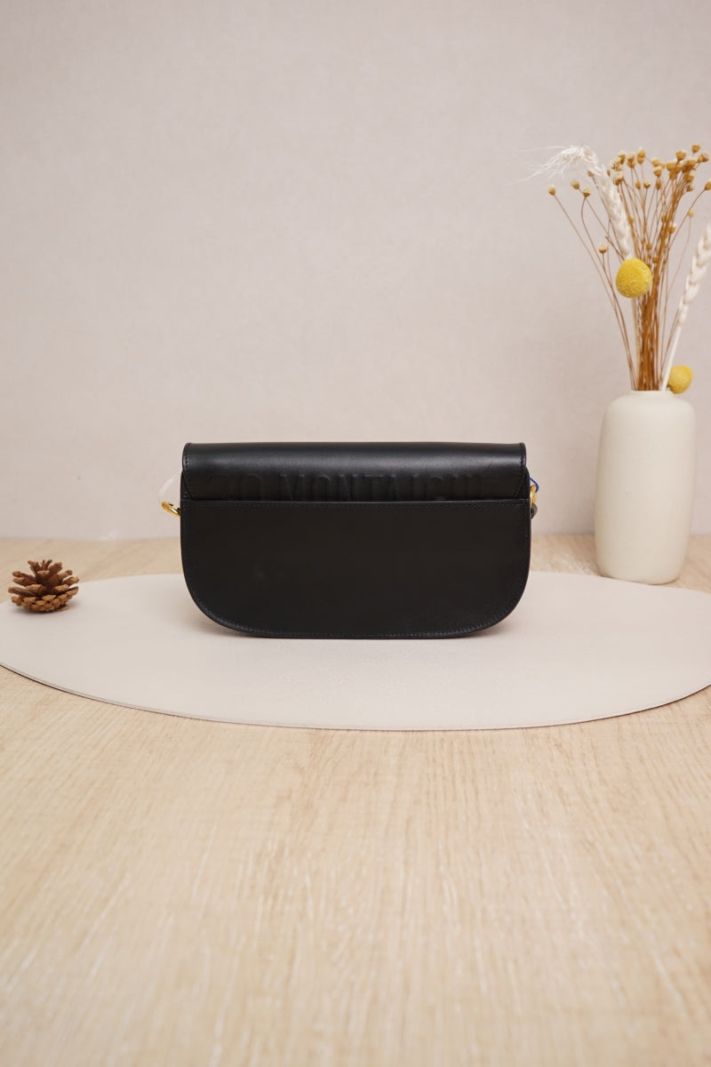 Dior Bobby East-West Bag Black Grained Calfskin