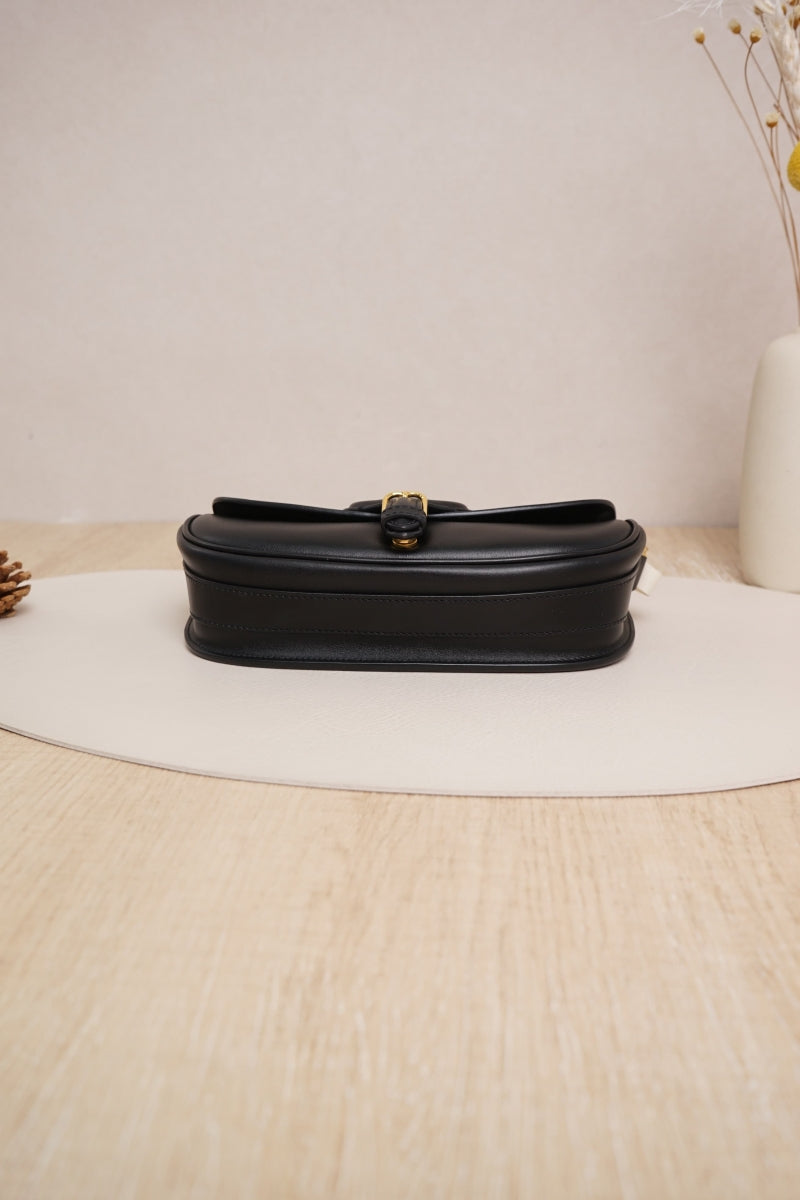 Dior Bobby East-West Bag Black Grained Calfskin