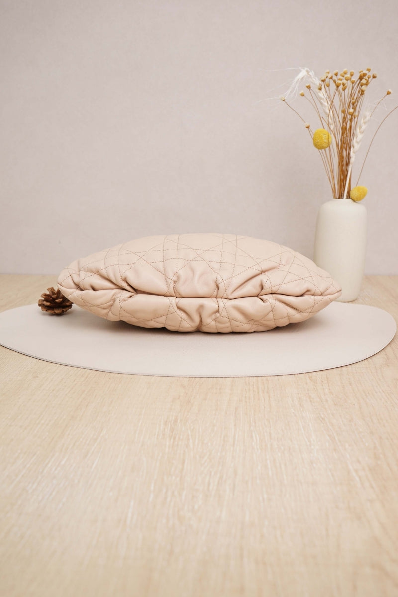 Medium Dior Ammi Bag Sand Pink Cannage Lambskin