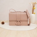 30 Montaigne Bag Blush Ultramatte Grained Calfskin