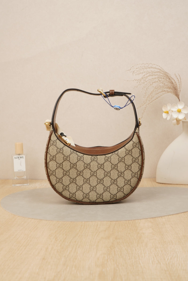 Gucci Ophidia Mini Half Moon Shaped Bag
