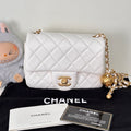 CHANEL Gold Ball Mini Flap