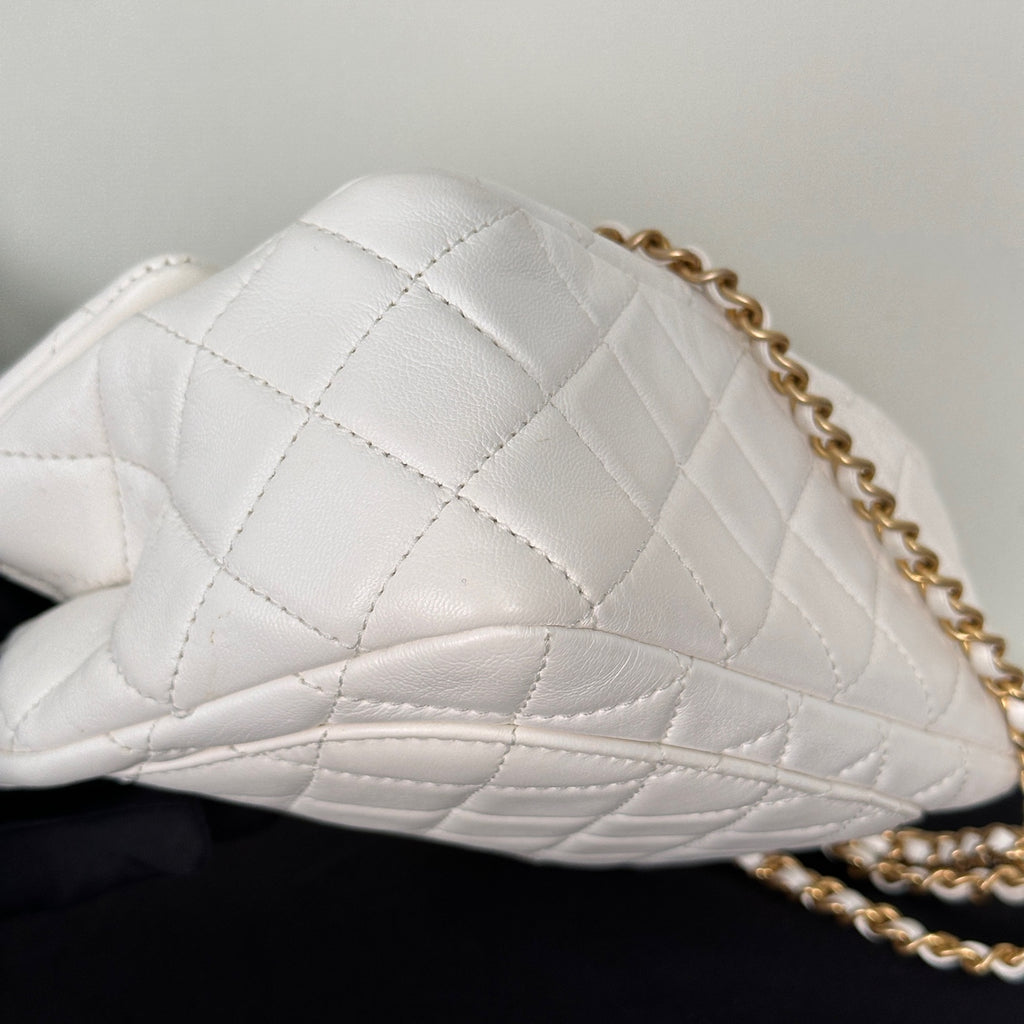 CHANEL Gold Ball Mini Flap