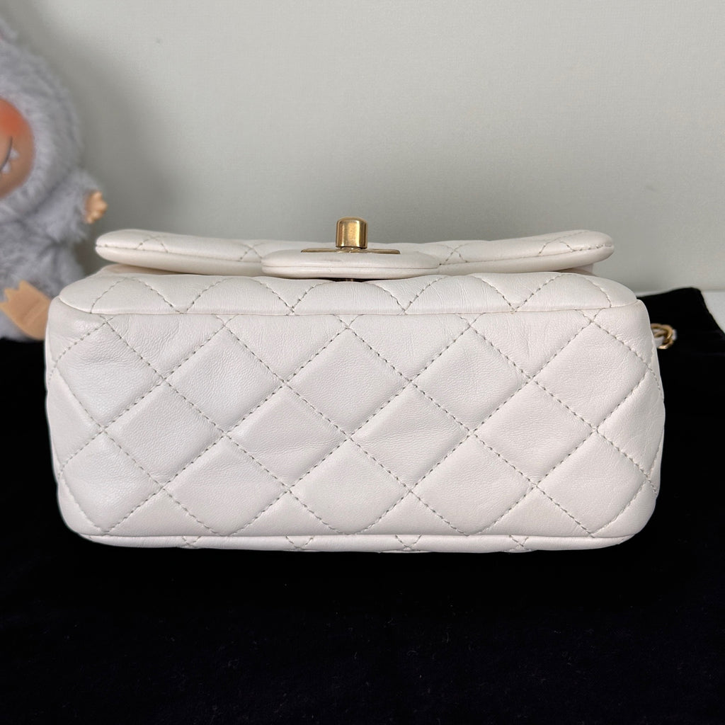 CHANEL Gold Ball Mini Flap