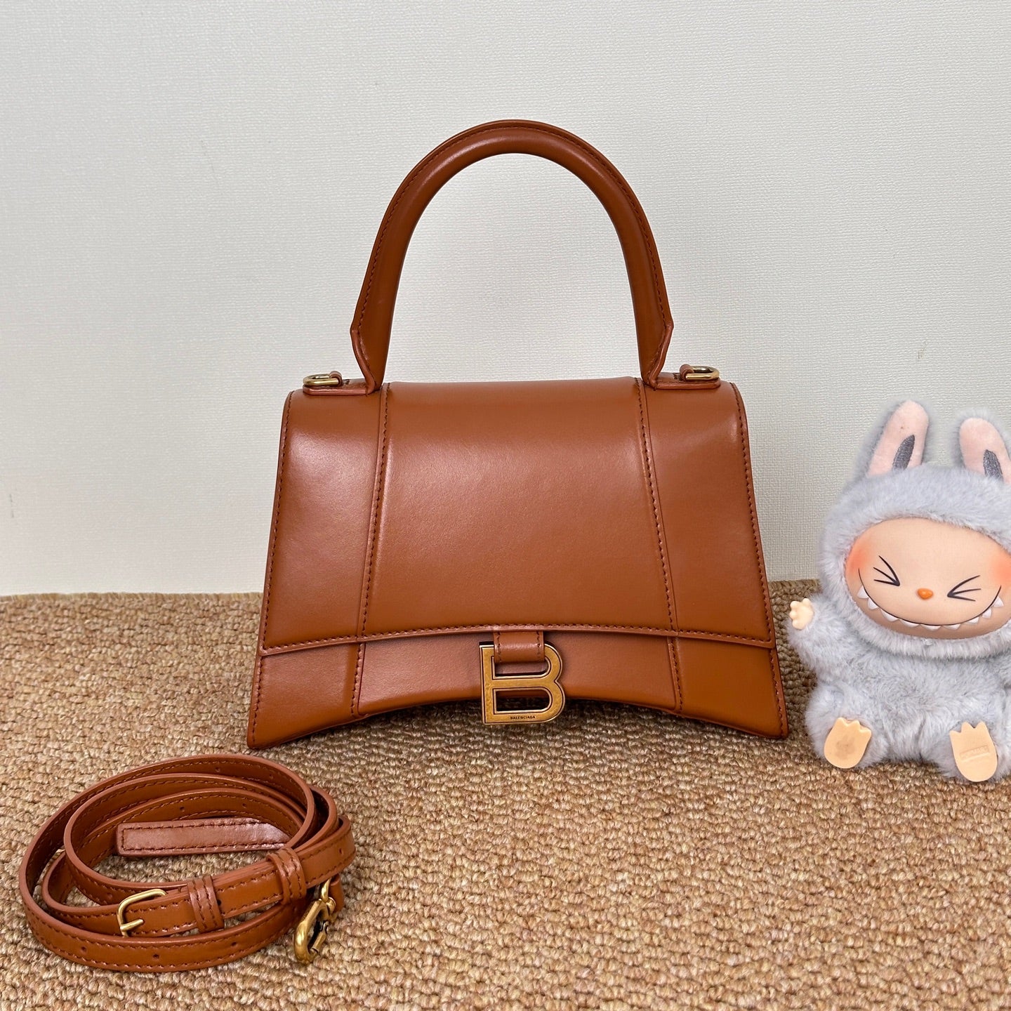 Balenciaga B Bag Mini Top Handle Bag in Smooth Calfskin