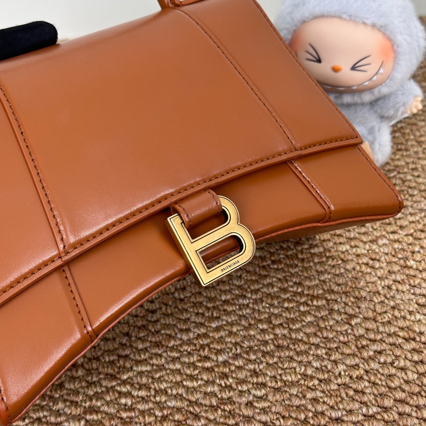 Balenciaga B Bag Mini Top Handle Bag in Smooth Calfskin