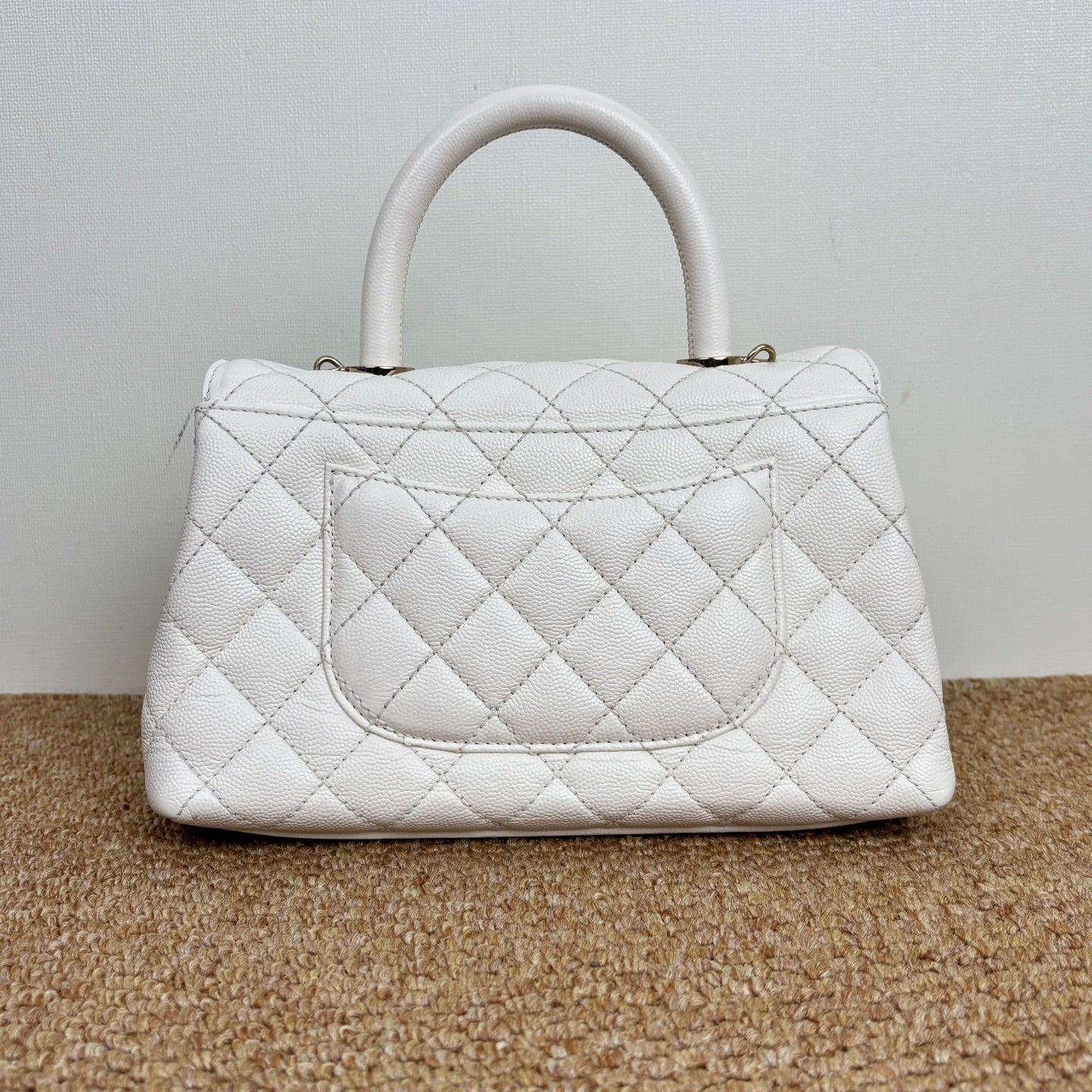 Chanel Coco Handle Medium Bag in Grained Calfskin