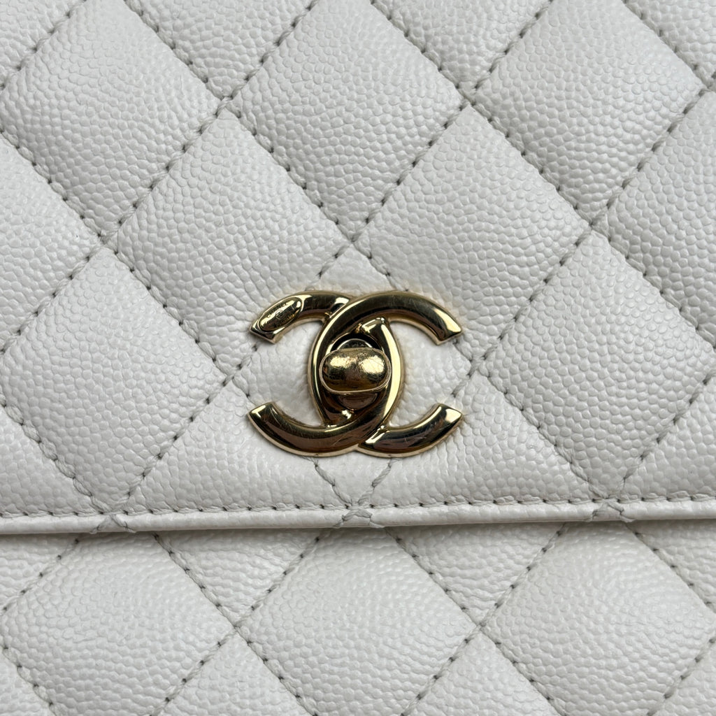 Chanel Coco Handle Medium Bag in Grained Calfskin