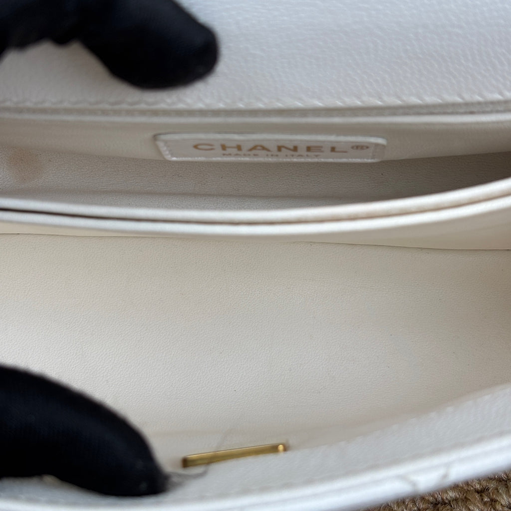 Chanel Coco Handle Medium Bag in Grained Calfskin