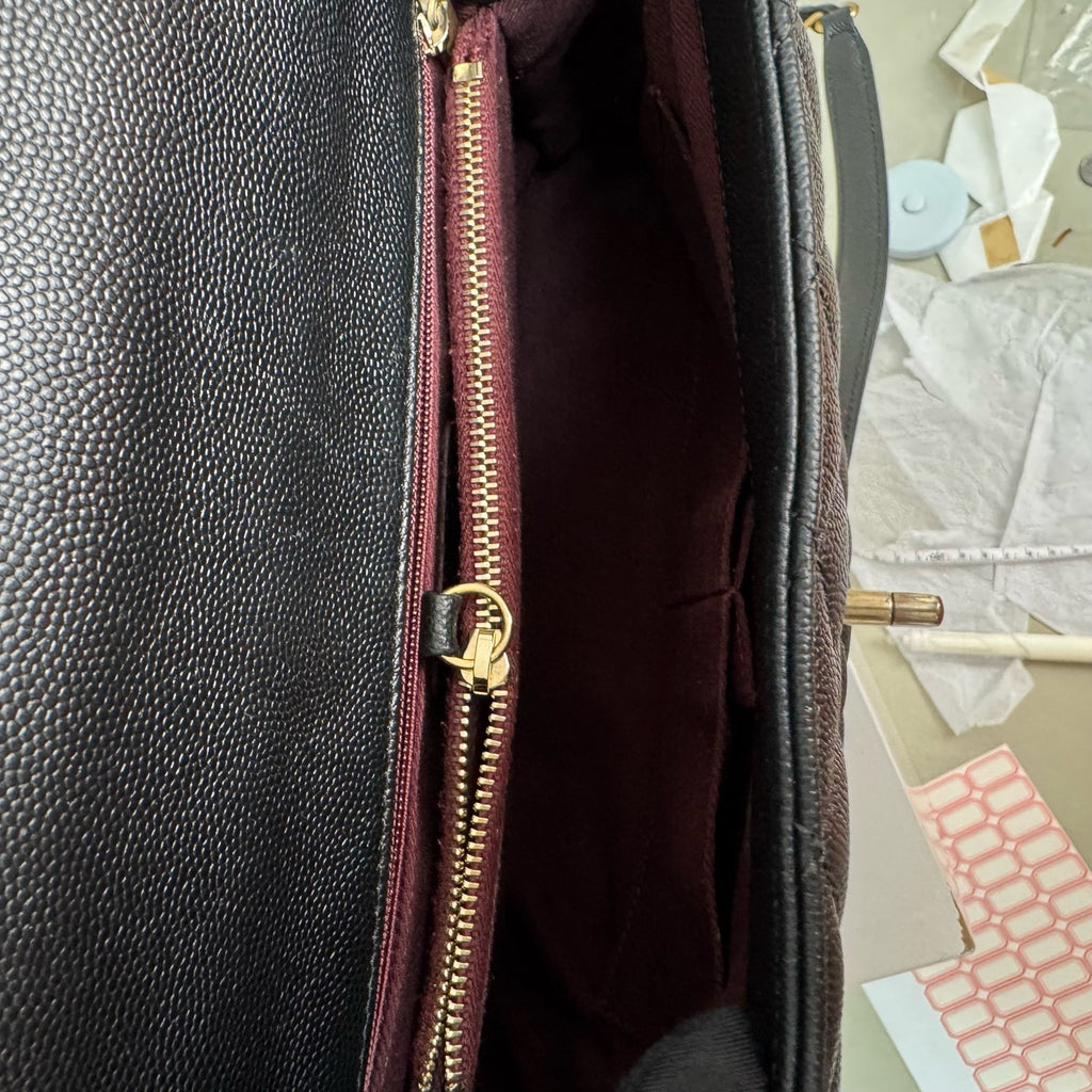 CHANEL HANDBAGS coco handle caviar quilted leather - A92991 Y61556 94305 crossbody bags