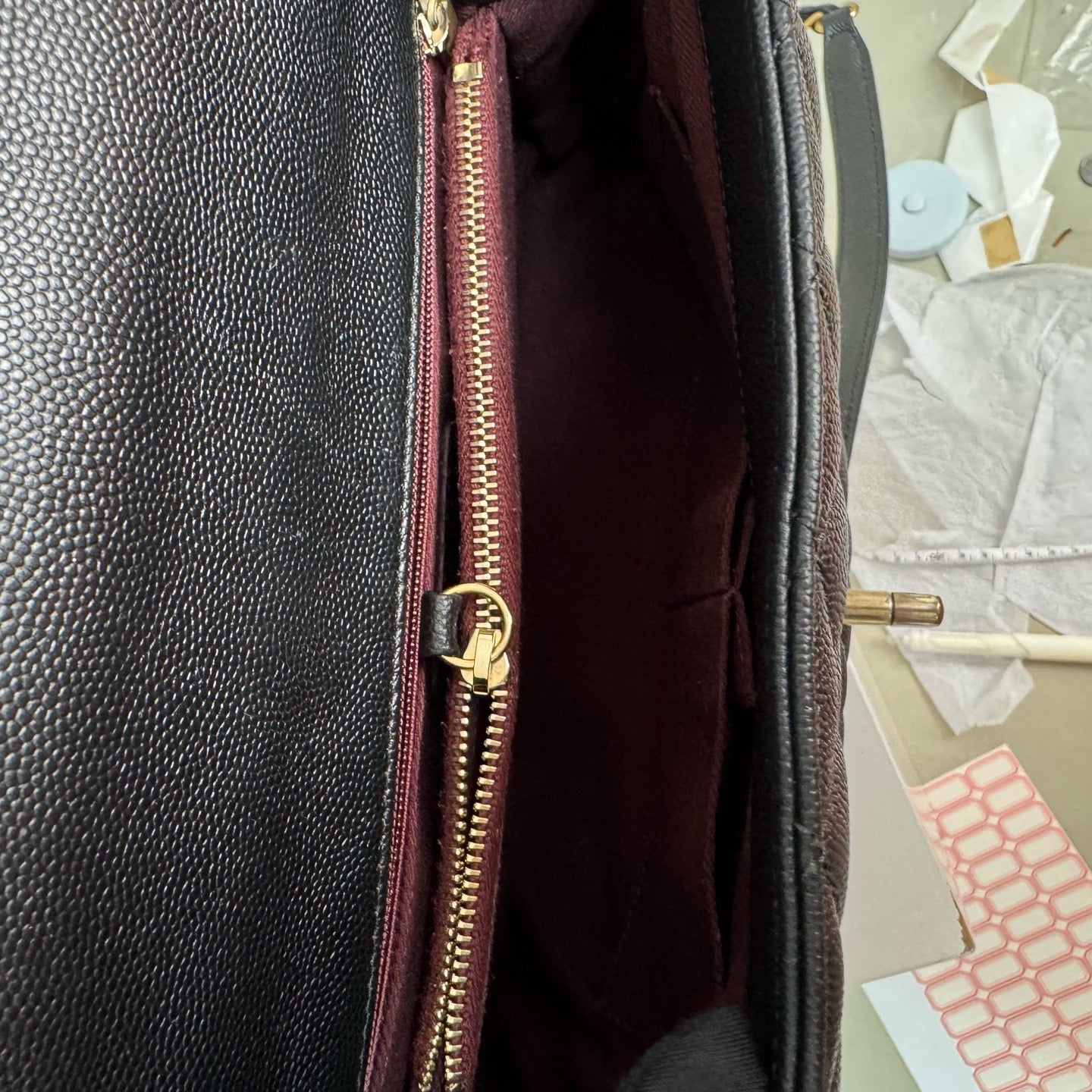 CHANEL HANDBAGS coco handle caviar quilted leather - A92991 Y61556 94305 crossbody bags