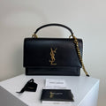 Saint Laurent Sunset Medium Chain Bag in Smooth Leather 442906D420W1000