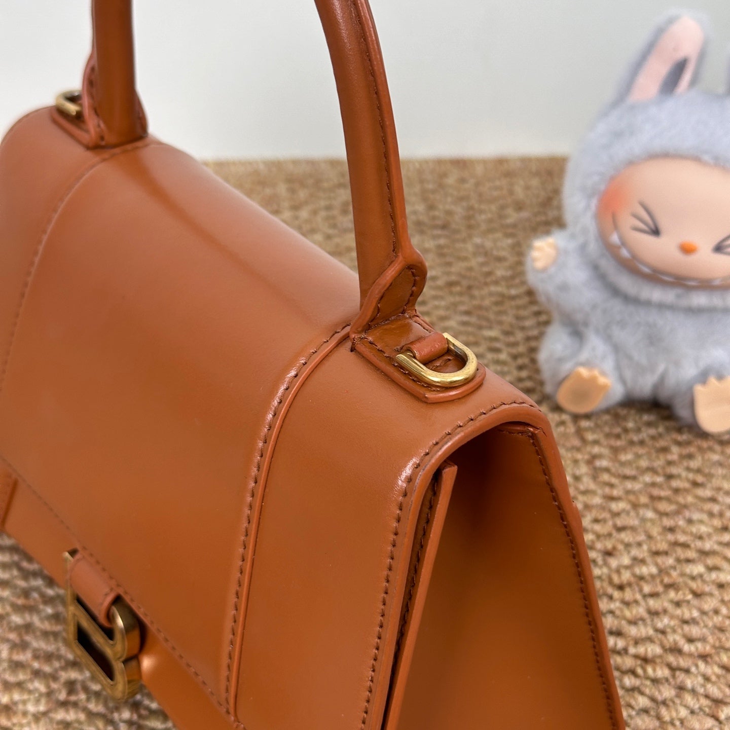 Balenciaga B Bag Mini Top Handle Bag in Smooth Calfskin