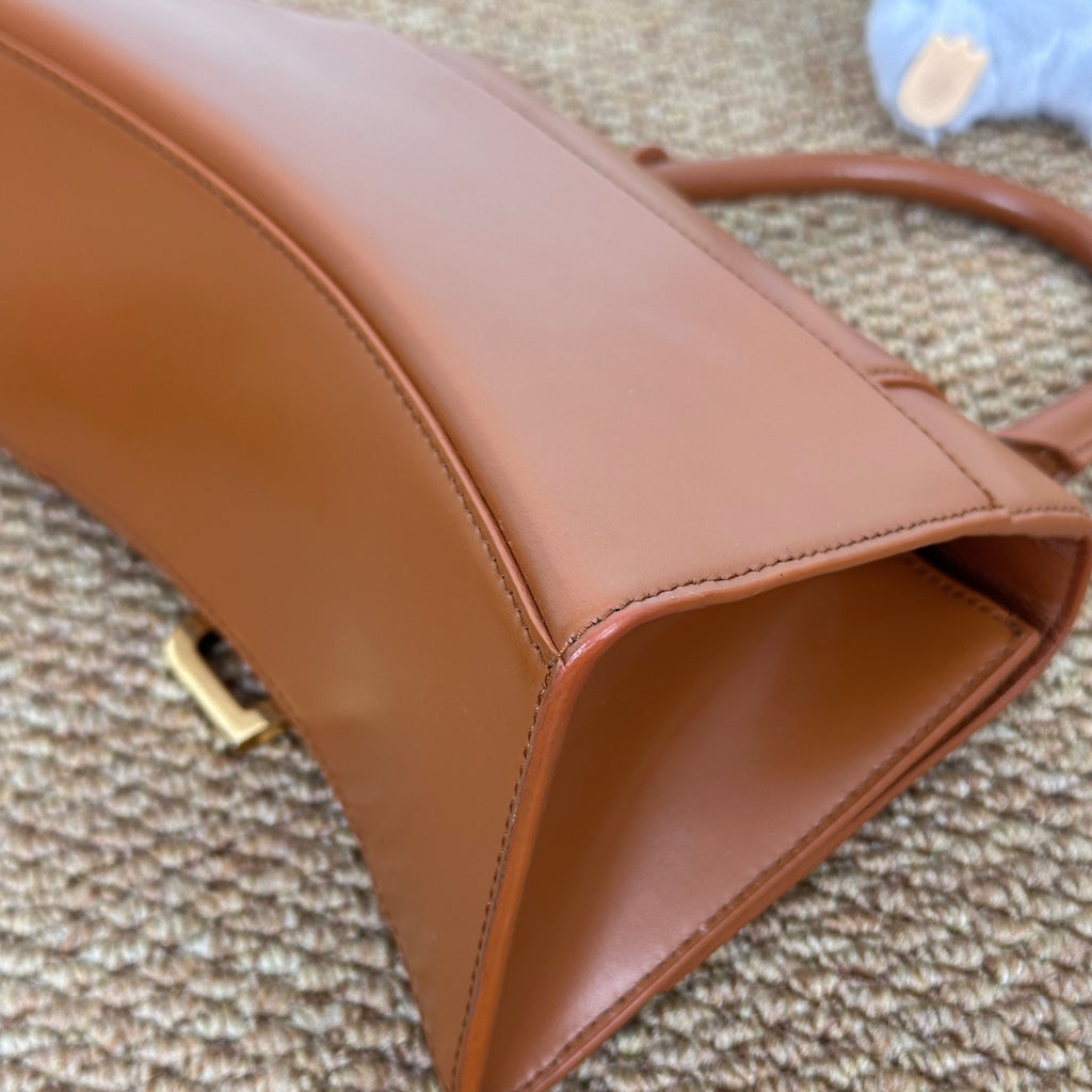 Balenciaga B Bag Mini Top Handle Bag in Smooth Calfskin