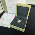 Van Cleef & Arpels Vintage Alhambra pendant, yellow gold, mother-of-pearl VCARA45900