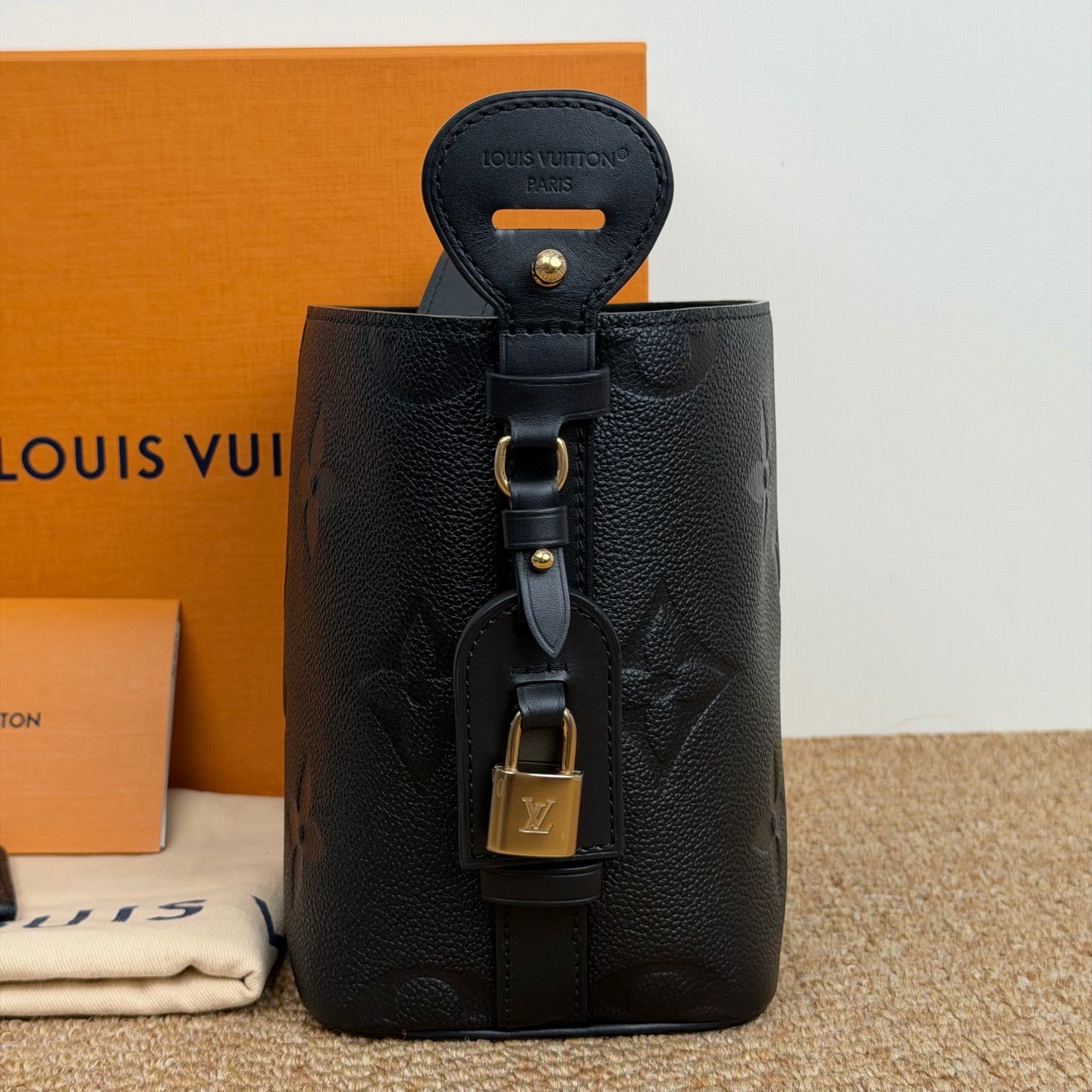 Louis Vuitton All In BB Monogram Empreinte Bucket Bag