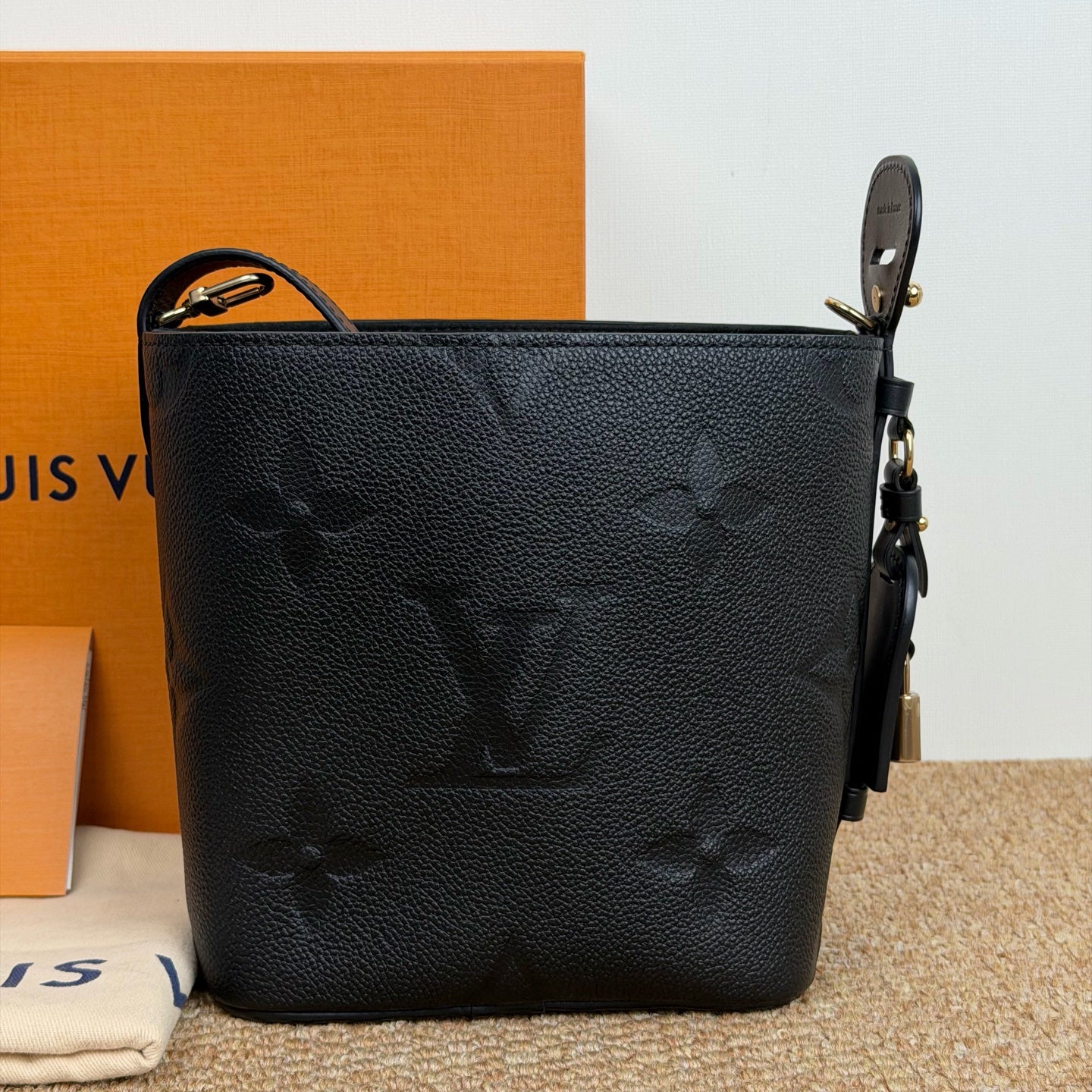 Louis Vuitton All In BB Monogram Empreinte Bucket Bag