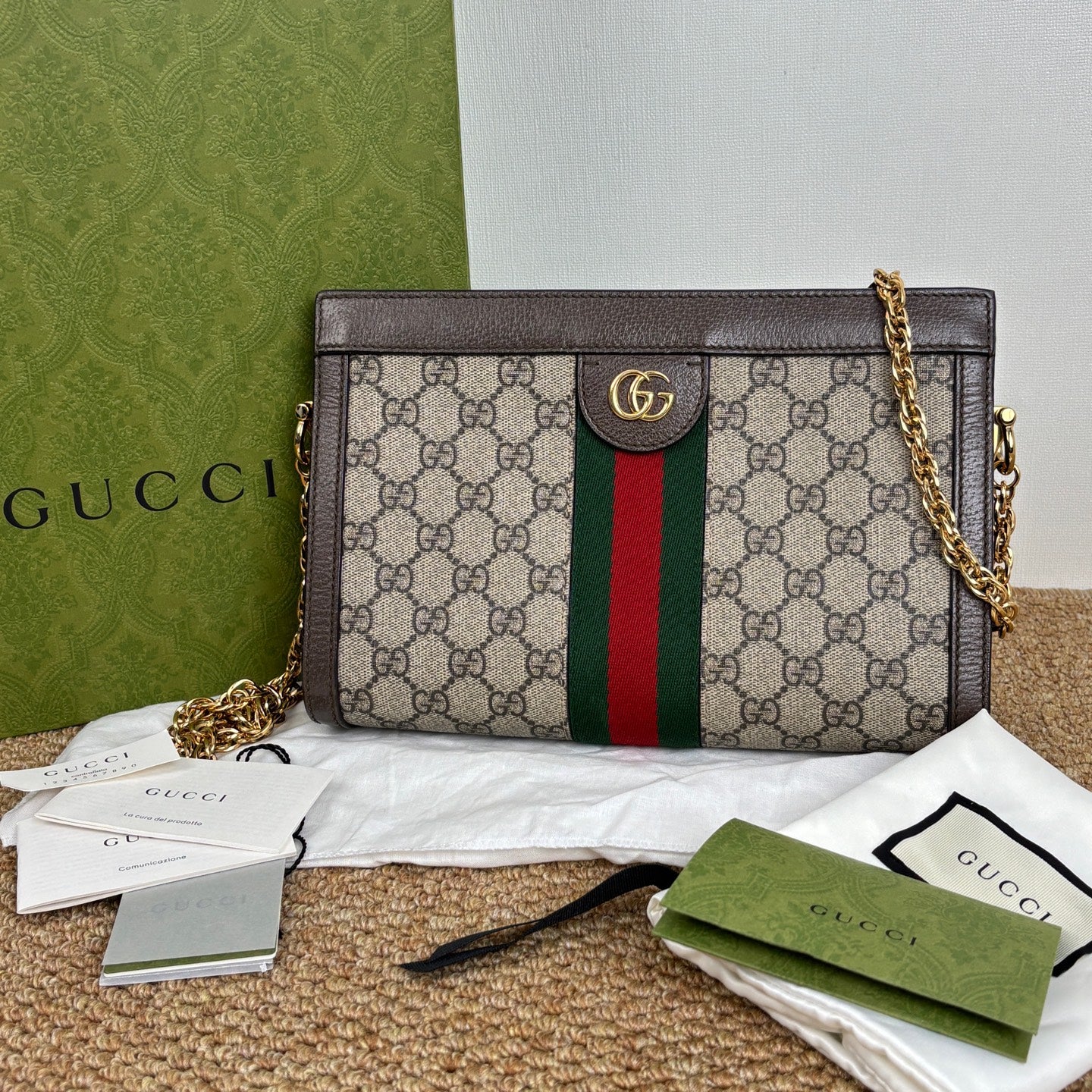 Gucci Ophidia GG small shoulder bag 503877 K05NG 8745