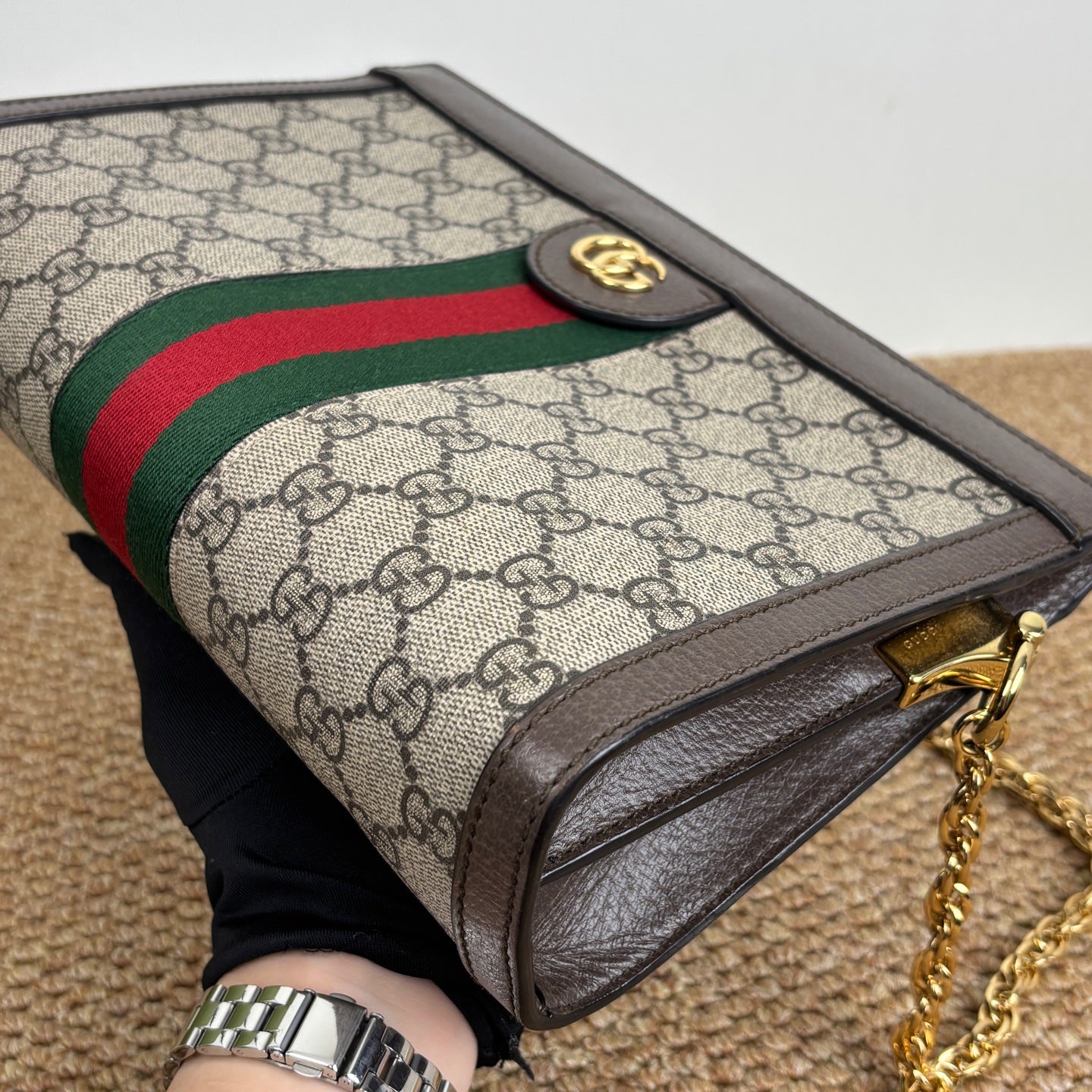 Gucci Ophidia GG small shoulder bag 503877 K05NG 8745