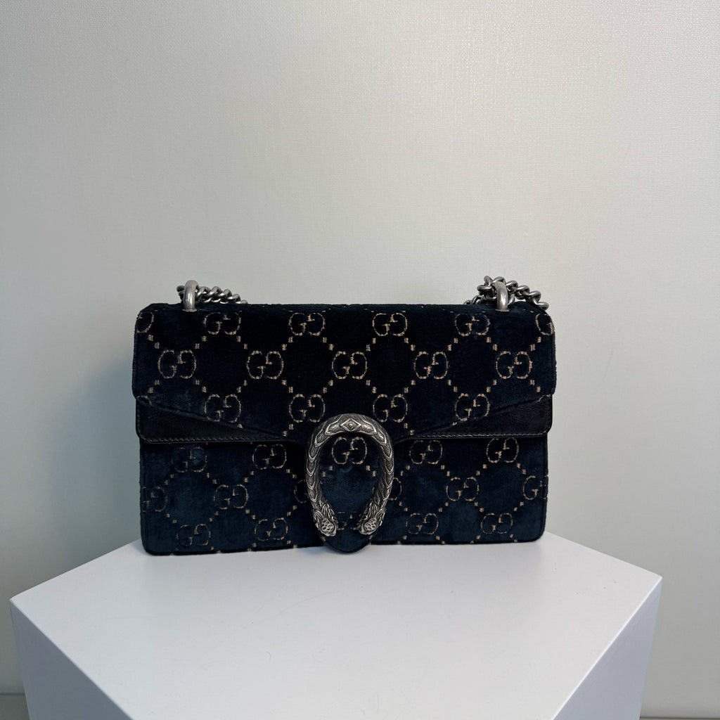 Gucci Dionysus GG velvet small shoulder bag   400249-9JTIB-4161