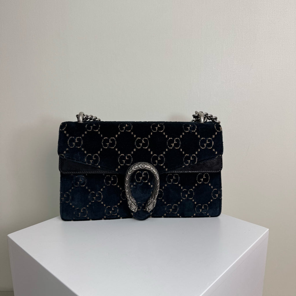 Gucci Dionysus GG velvet small shoulder bag   400249-9JTIB-4161