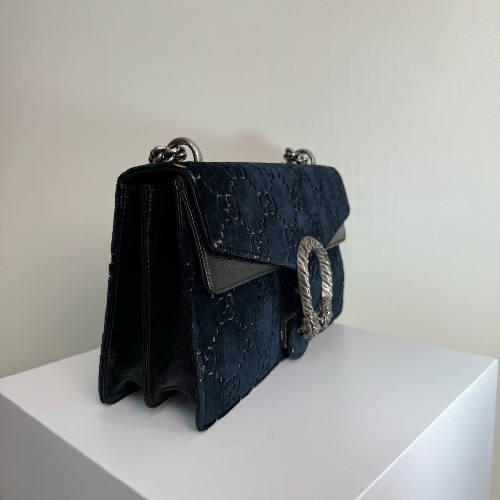 Gucci Dionysus GG velvet small shoulder bag   400249-9JTIB-4161