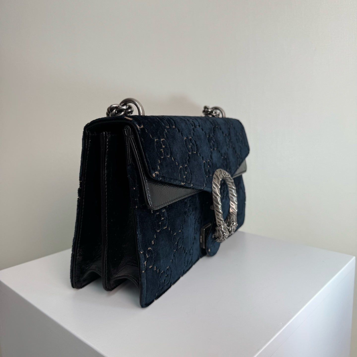 Gucci Dionysus GG velvet small shoulder bag   400249-9JTIB-4161