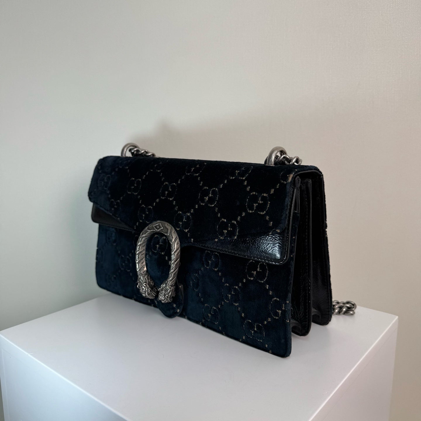 Gucci Dionysus GG velvet small shoulder bag   400249-9JTIB-4161